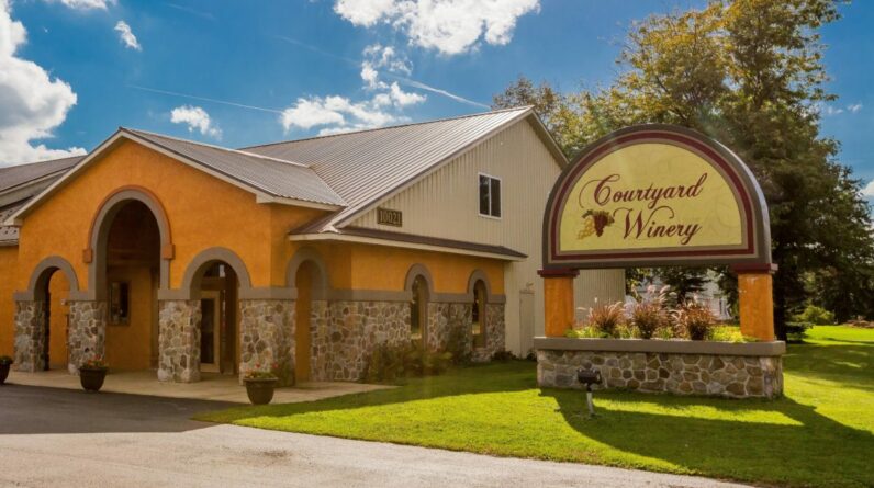 Courtyard Winery in Erie County